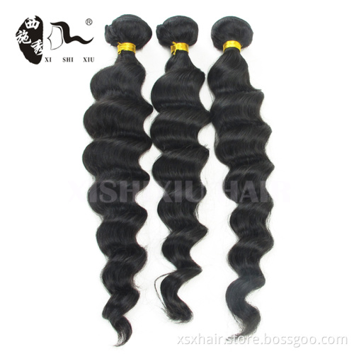 Top quality 100% loose human hair bulk extension